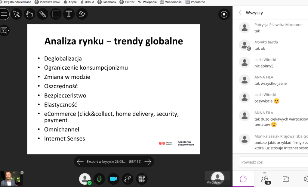 WEBINAR „Jak nie stracić rynków zagranicznych oraz rozwijać eksport w kryzysie”, Rzeszów